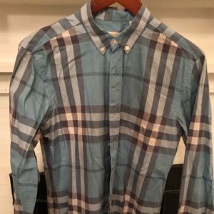 Burberry long sleeve button up